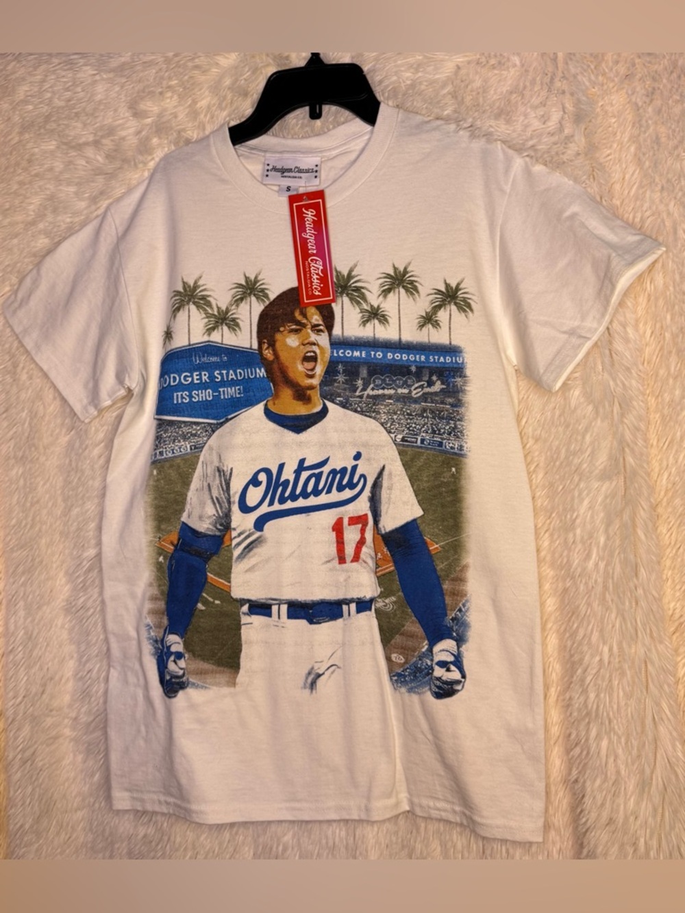🔥 Headgear Classics Dodgers Ohtani Graphic Tee – Size Small – NWT MLB Streetwear - Picture 2 of 3